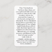 ザビューティ祈りの言葉カード コーリングカード (裏面)