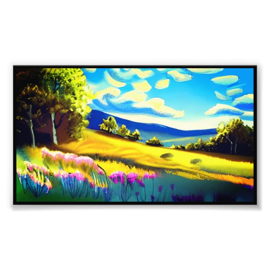 ザビューバイザヒルランドスケープ フォトプリント            (正面)