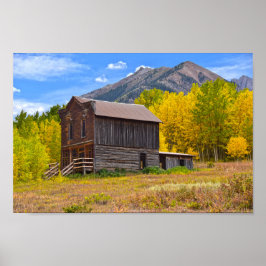 ザビューホテル、アシュクロフト、コロラド ポスター