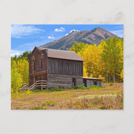 ザビューホテル、アシュクロフト、コロラド ポストカード (正面)