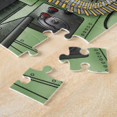 ザビューボンバルディアのB-17からの眺め ジグソーパズル (側面)