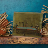 ザビリヤードルーム(油オンキャンバス) フォトプラーク (側面)