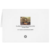 ザビリヤード室アットメニル・ヒューバート（エドガー・デガス） (裏面横)