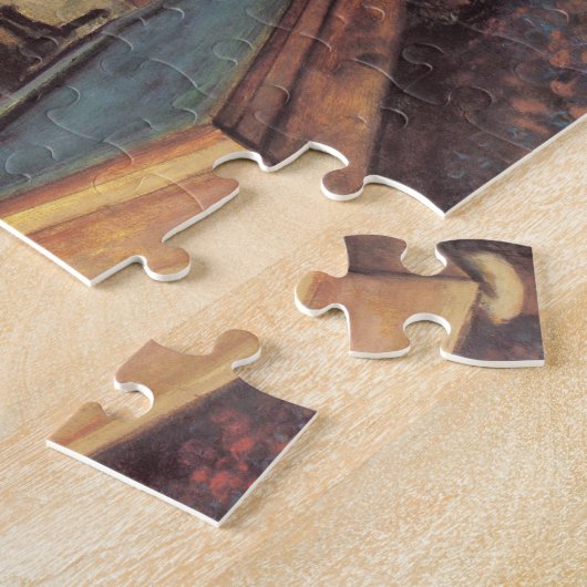 ザビリヤード室アットメニル・ヒューバート(エドガー・デガス) ジグソーパズル (側面)