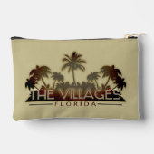ザビレッジフロリダパームのジップパウチ アクセサリーポーチ (裏面)