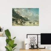 ザビーチアットグランヴィル， 1863 ポスター (ホームオフィス)