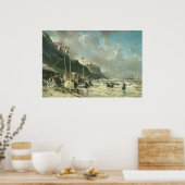 ザビーチアットグランヴィル， 1863 ポスター (キッチン)