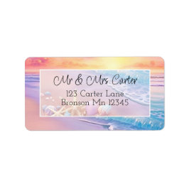 ザビーチアットサンセット ラベル