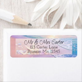 ザビーチアットサンセット ラベル