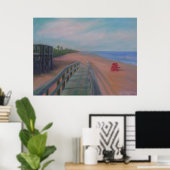 ザビーチアットフラグラービーチ ポスター (ホームオフィス)