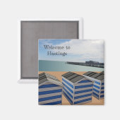 ザビーチアットヘイスティングズ冷蔵庫用マグネット マグネット (正面/裏面)