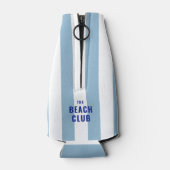 ザビーチクラブトーストオンザコーストブルーストライプ ボトルクーラー (裏面)