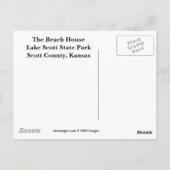 ザビーチハウスレイクスコット州パーク ポストカード (裏面)