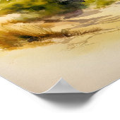 ザビーチハットウォーター色 ポスター (角)