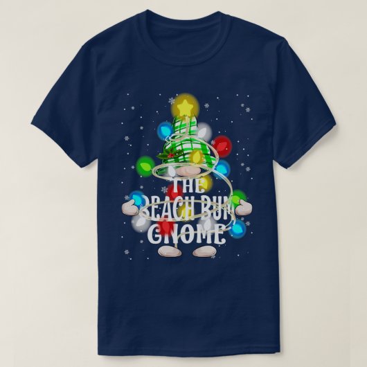 ザビーチバム格言クリスマスマッチファミリーシェール Tシャツ (デザイン正面)