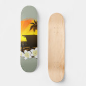 ザビーチライフクレジットカードボトルオープナー スケートボード (正面)