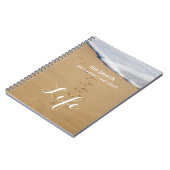 ザビーチライフノート ノートブック (左側)