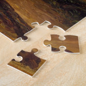 ザビーチ – アシャーブラウン – ファインアート ジグソーパズル (側面)