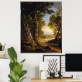 ザビーチ – アッシャー茶色のダーランド – 1845 - ポスター (ホームオフィス)