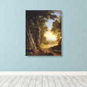 ザビーチ キャンバスプリント (インサイチュ (ウッドフロア))