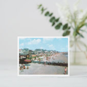 ザビーチ、メイ岬NJ、ヴィンテージ ポストカード (スタンド正面)