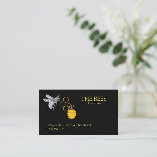 ザビーツ 名刺 (スタンド正面)