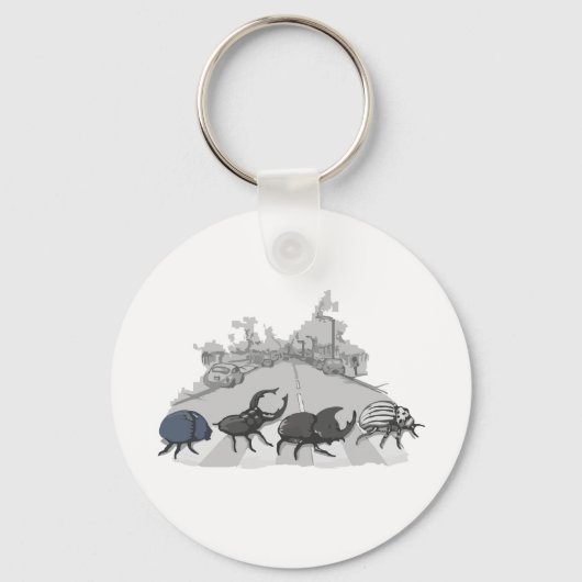 ザビートルズ キーホルダー (正面)