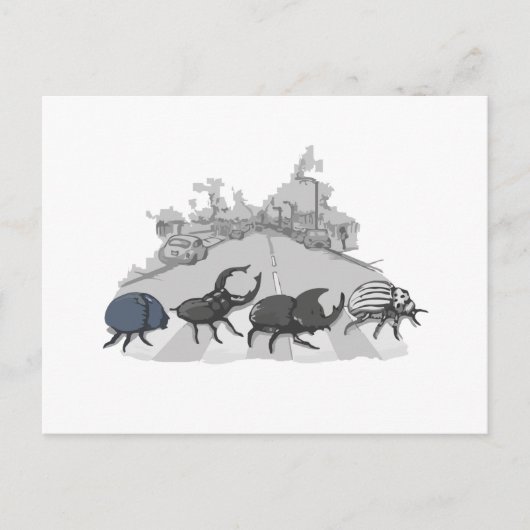 ザビートルズ ポストカード (正面)