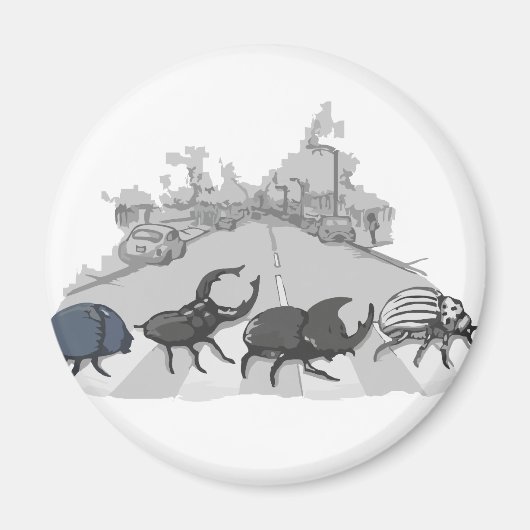 ザビートルズ マグネット (正面)