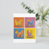 ザビートルズSgt Pepper ポストカード (スタンド正面)