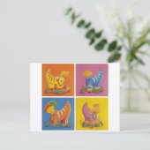 ザビートルズSgt Pepper ポストカード (スタンド正面)