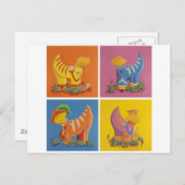 ザビートルズSgt Pepper ポストカード (正面/裏面)