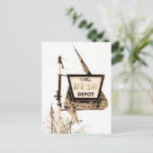 ザビールデポヴィンテージアン・アーバー（ミシガン州） ポストカード (スタンド正面)