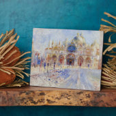 ザピアッツァサンマルコ，ヴェネツィア， 1881 (キャンバス上の油) フォトプラーク (側面)