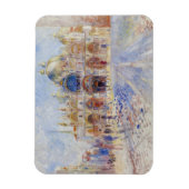 ザピアッツァサンマルコ，ヴェネツィア， 1881 (キャンバス上の油) マグネット (縦)