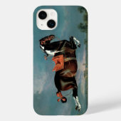 ザピエボルド馬"セヒーロ'飼育モノグラム Case-Mate iPhoneケース (裏面)