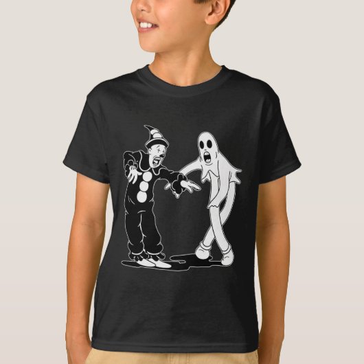 ザピエロ及び幽霊踊り Tシャツ (正面)