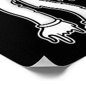 ザピエロ幽霊ゴシック溶融 ポスター (角)