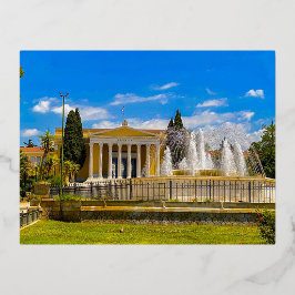 ザピオホール 箔シーズンポストカード