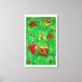 ザピクニコンテンポラリークモダンア絵画ート キャンバスプリント (正面)