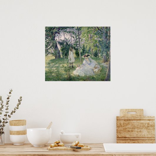 ザピクニック， 1903 ポスター (キッチン)