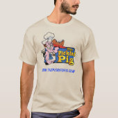 ザピクルス豚ラグラン長袖Tシャツ Tシャツ (正面)