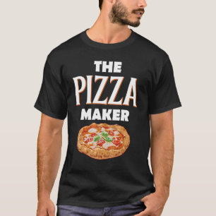 ザピザメーカーフードベイカーピザパーティー Tシャツ