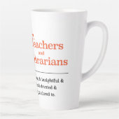 ザピジョン先生と司書ラテマグ カフェラテマグ (右)