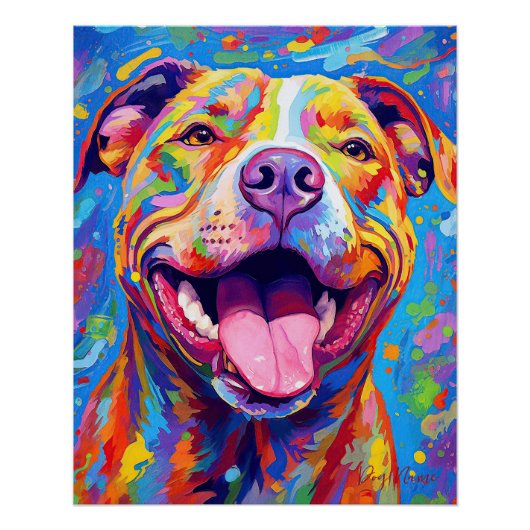 ザピットブルドッグ002 - Zetton Ziana ポスター (正面)