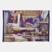 ザピラーズオブザプラザ キッチンタオル (横)