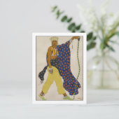 ザピルグリムバイレオンバクスト衣装イラストレーション ポストカード (スタンド正面)