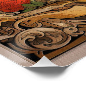 ザピレネー素晴らしドッグ002 – ナタリアミュシャ ポスター (コーナー)