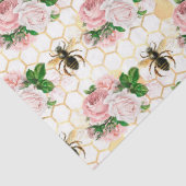 ザピンクと金ゴールドビー系デザイン17ティッシュペーパー 薄葉紙 (詳細)