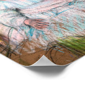 ザピンクのサッシ、メアリー・カッサット ポスター (角)